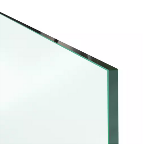 Panneau de verre trempé 12 mm hauteur 48 pouces pour rampe ou clôture