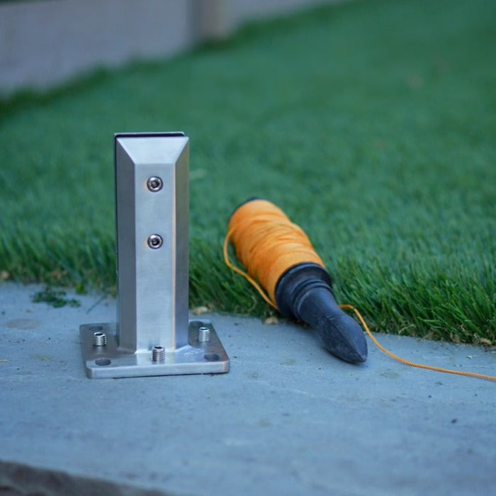 Spigot de 5 lb pour panneau en verre trempé de 12 mm, fixation robuste