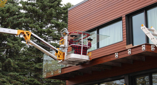 Installation d’une rampe en verre
