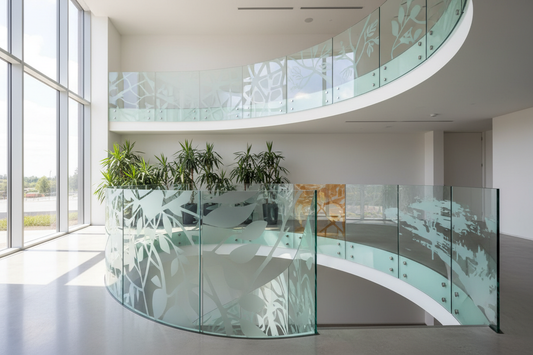 Garde-Corps en Verre Personnalisés : Motifs, Couleurs et Designs Uniques