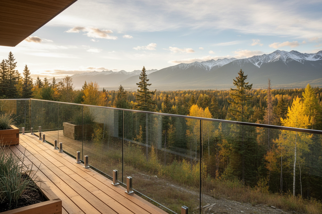 Garde-Corps En Verre Sans Cadre Écologiques : Le Choix Durable Pour Votre Maison Au Canada