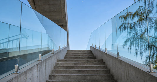 garde corps en verre