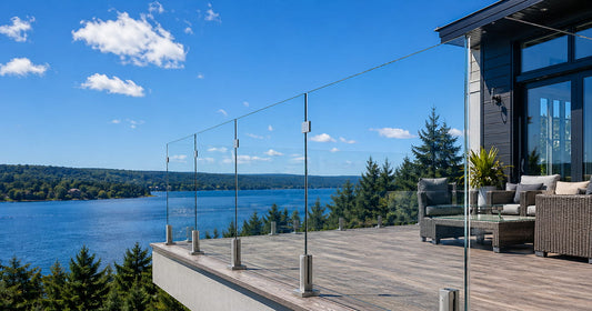 garde corps exterieur en verre