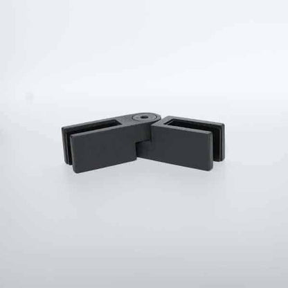 Attache ajustable pour rampe en verre trempé de 12 mm, fixation flexible et précise