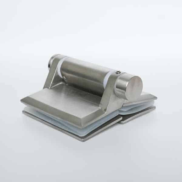 Kit de penture pour l'installation de panneaux en verre trempé